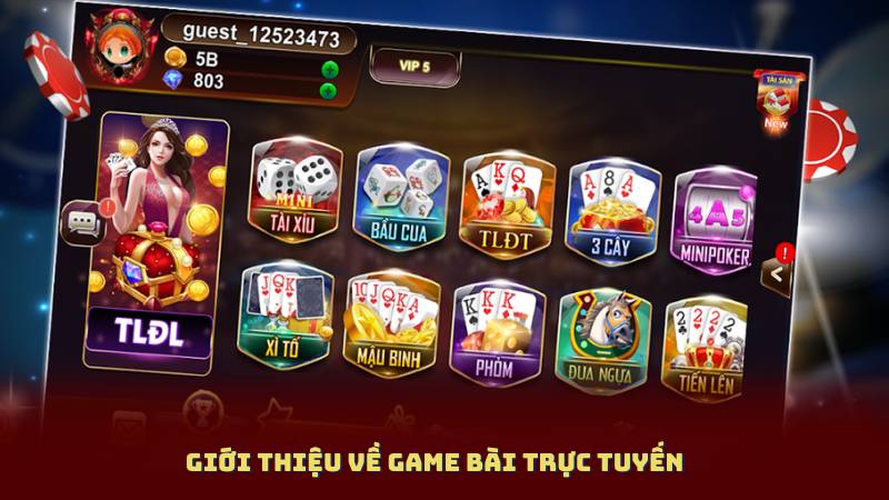 Giới Thiệu Về Game Bài Trực Tuyến